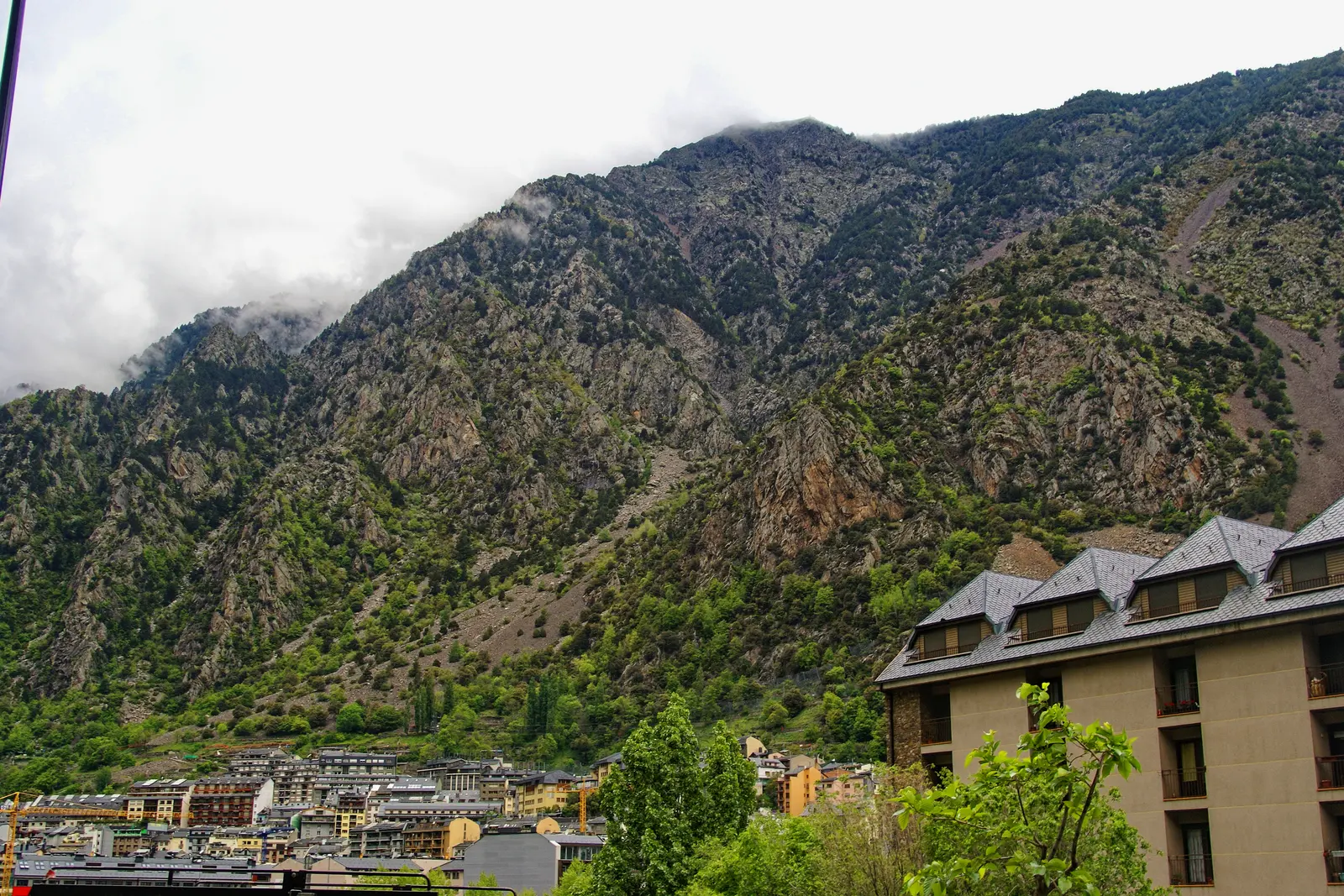 El carrer de la Terra Vella, en Andorra la Vella