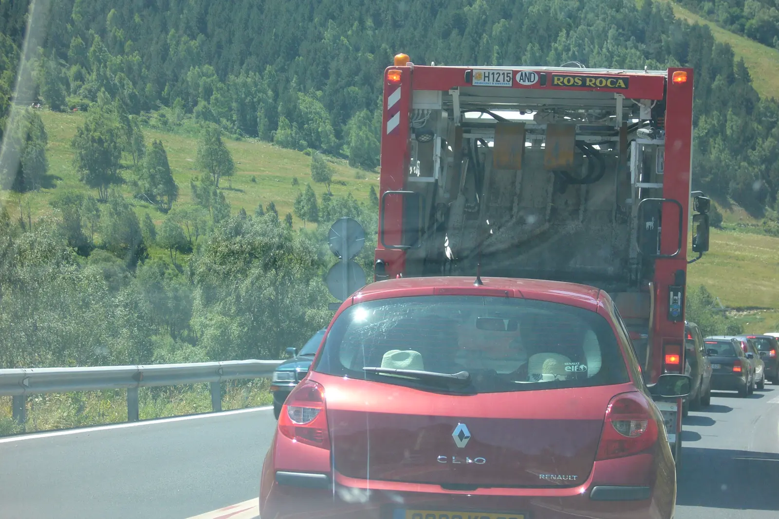 Tráfico en Andorra