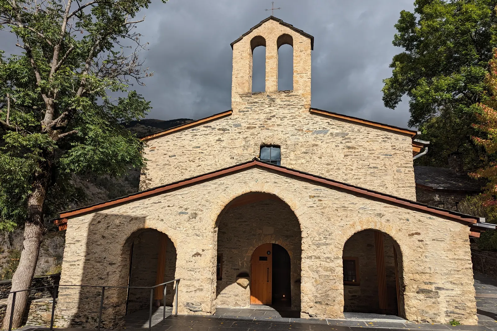 El santuario viejo de Meritxell, en Canillo
