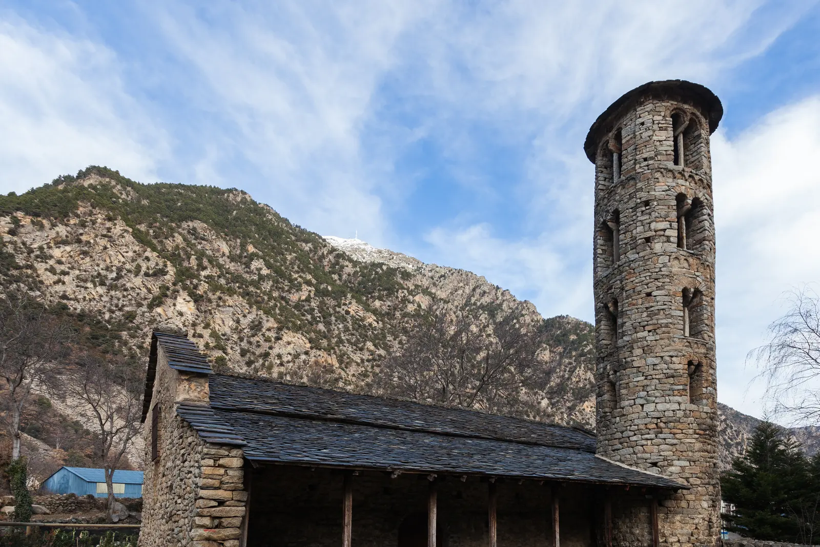 L’església de Santa Coloma, a Andorra la Vella